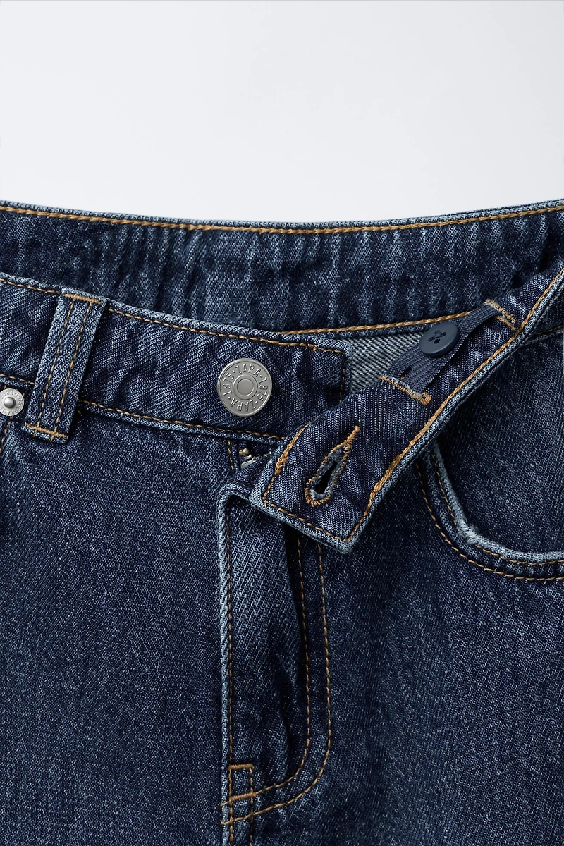 BERMUDA EN DENIM COUPE WIDE