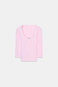 POINTELLE T-SHIRT