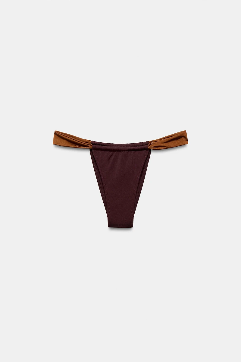 COMBINATION CURTAIN BIKINI BOTTOMS