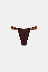 COMBINATION CURTAIN BIKINI BOTTOMS