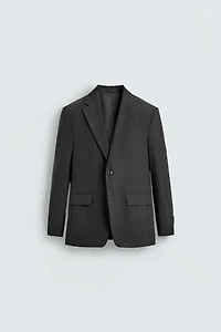 PLAID SUIT BLAZER