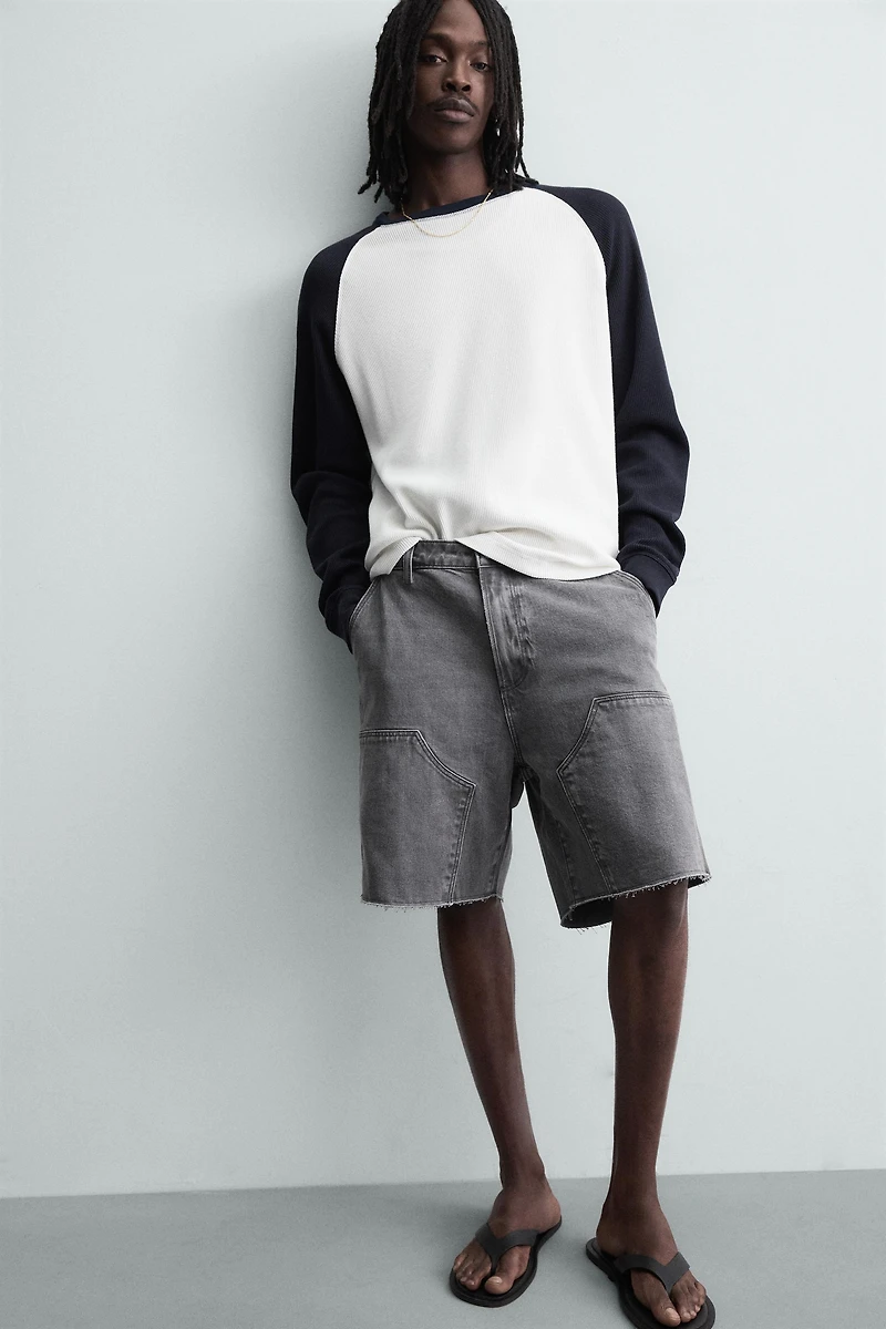 SHORT RELAXED FIT AVEC POCHE CARPENTER