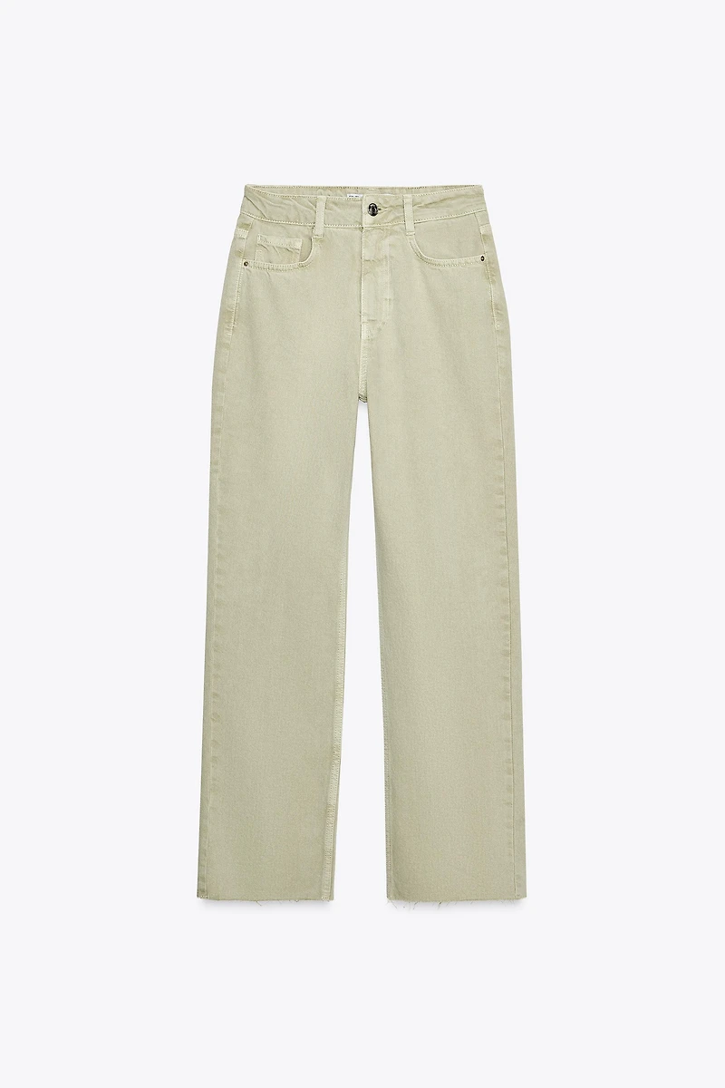 Z.02 HIGH WAIST STRAIGHT ANKLE JEANS