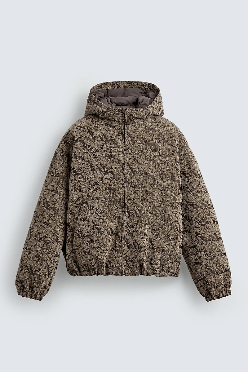 VESTE REMBOURRÉE JACQUARD