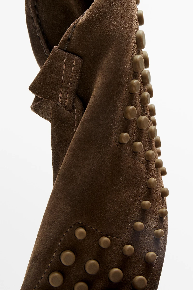 Soft leather ziowa penny loafers