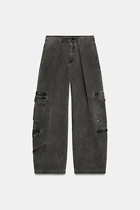 ZW COLLECTION BALLOON CARGO PANTS