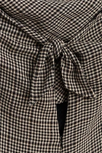 ROBE À CARREAUX PLIS PLATS LIMITED EDITION