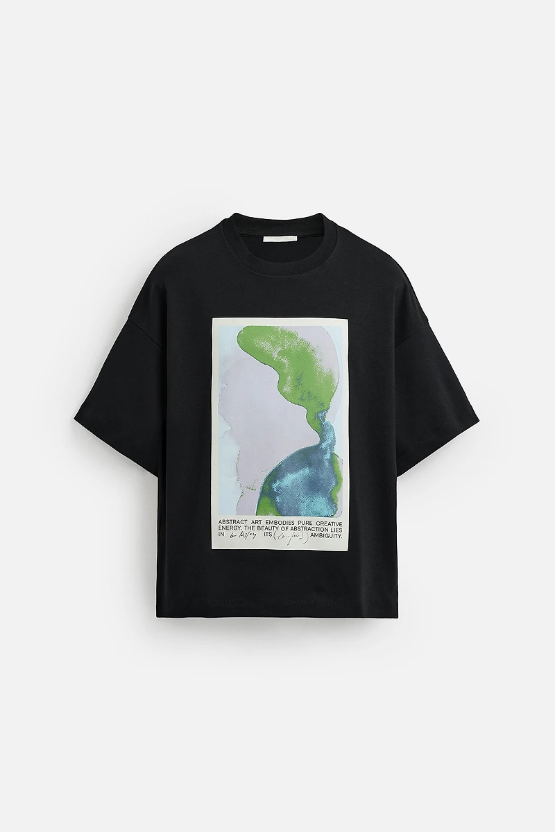 WATERCOLOR PRINT SWEATSHIRT