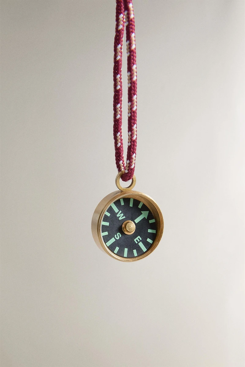 MINI COMPASS WITH LANYARD