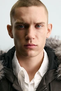 FAUX SUEDE QUILTED JACKET