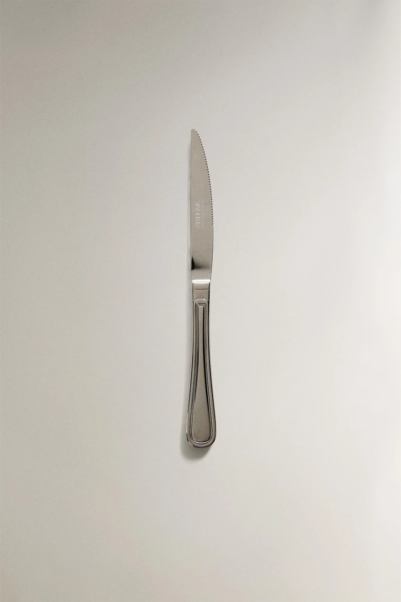 POLISHED STEEL STEAK KNIFE