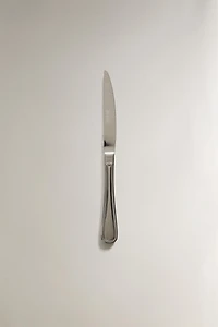 POLISHED STEEL STEAK KNIFE