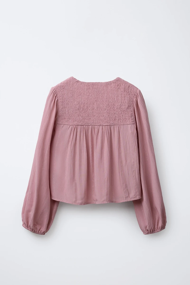 CHEMISE À PAILLETTES