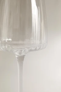 GLASS WITH LINES