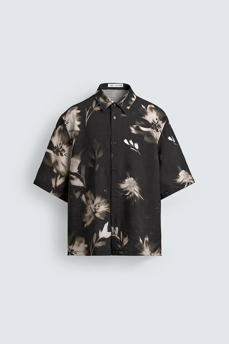 CHEMISE FLUIDE À IMPRIMÉ FLEURI