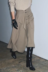 BUCKLE PAREO SKIRT ZW COLLECTION