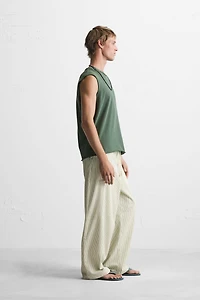 IRREGULAR KNIT TANK TOP