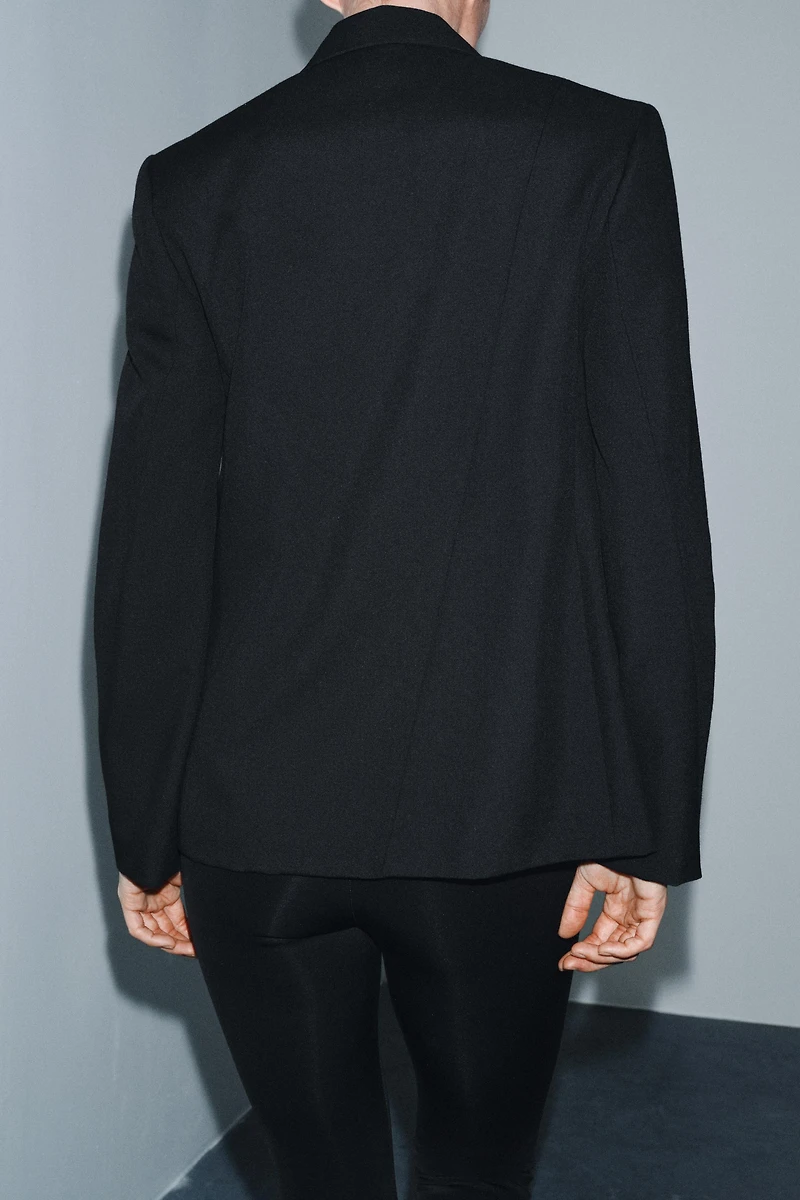 BLAZER 100% WOOL ZW COLLECTION LIMITED EDITION