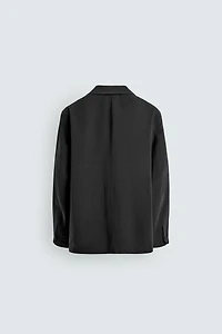 RELAXED FIT FLOWY BLAZER
