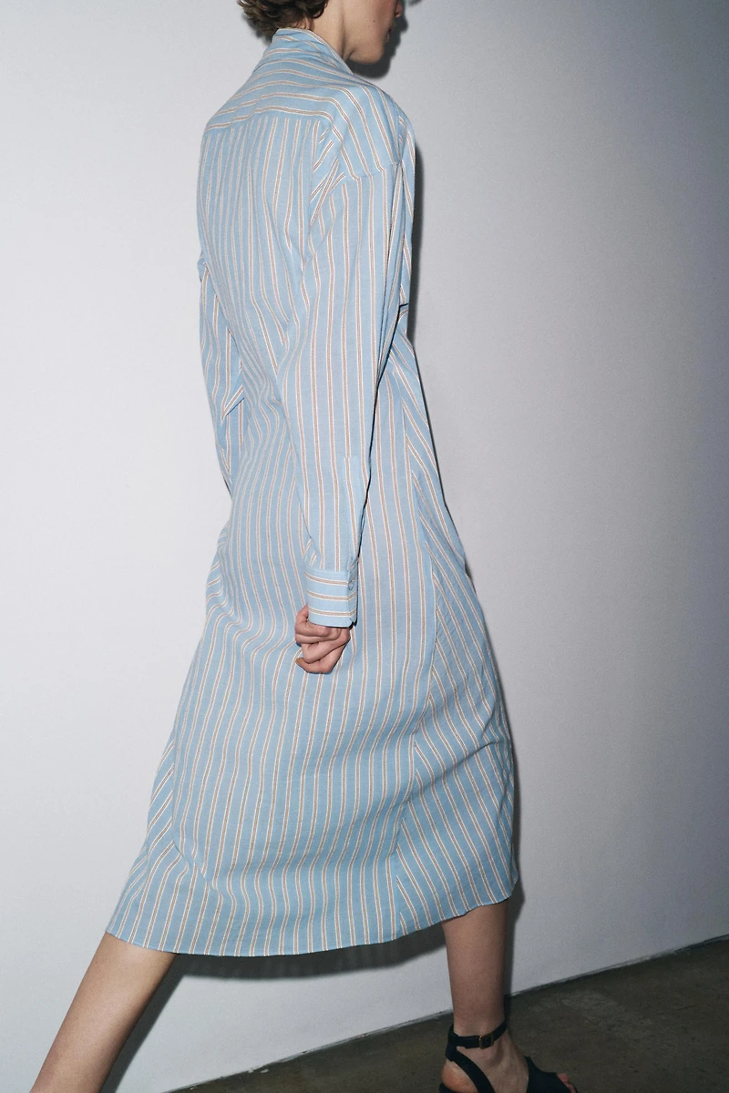 ROBE CROISÉE RAYURES ZW COLLECTION