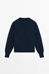 Pull manches longues 100 % cachemire