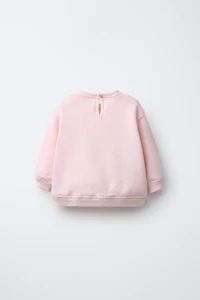 EMBROIDERED CUPCAKE SWEATSHIRT