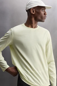 PERFORATED LONG SLEEVE T-SHIRT