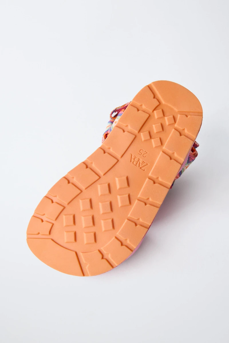 EMBROIDERED SANDALS