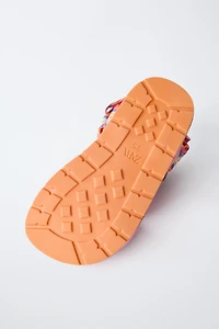EMBROIDERED SANDALS