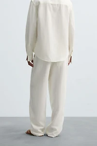 RELAXED FIT 100% HEMP PANTS