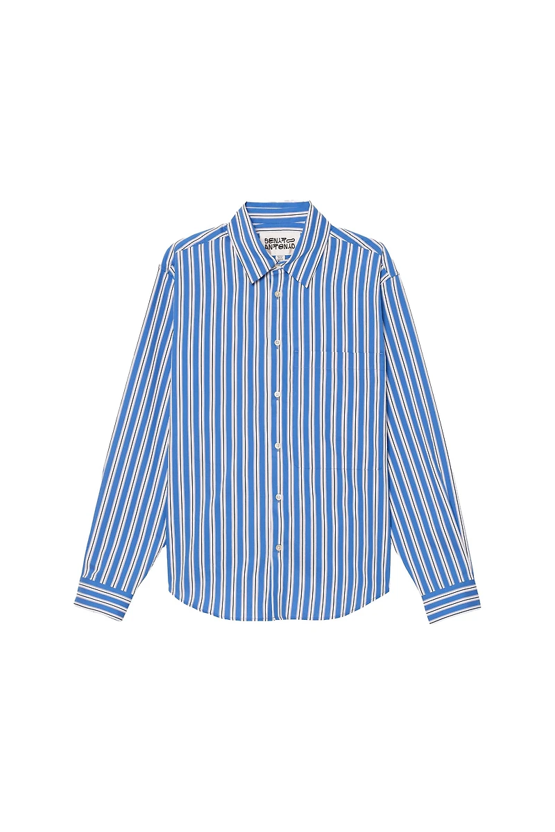 RELAXED FIT STRIPED SHIRT