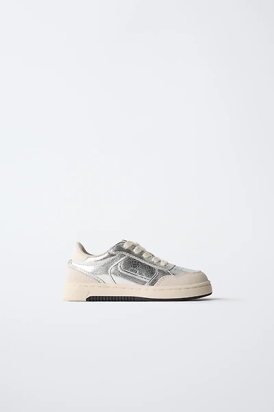 METALLIC SNEAKERS