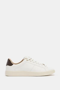 SPORT SNEAKERS WITH HEEL DETAIL