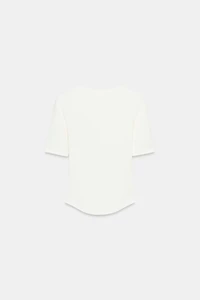SHORT SLEEVE LABEL T-SHIRT