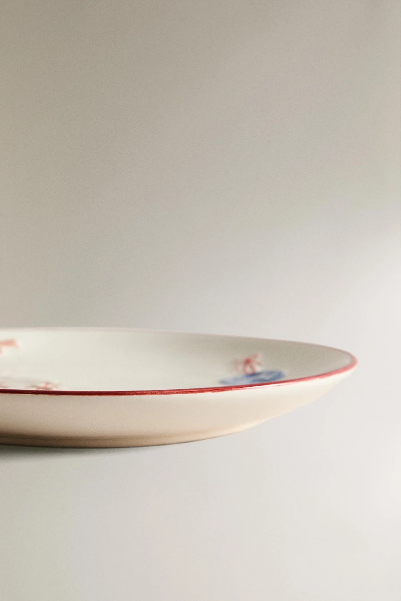 ASSIETTE ENFANT GRÈS NOËL