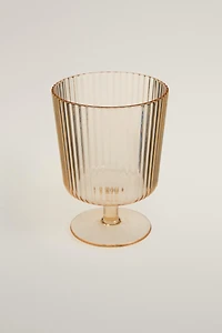 STRIPED ACRYLIC GLASS