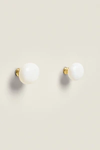 SET OF OVAL MARBLE KNOBS (SET OF 2)