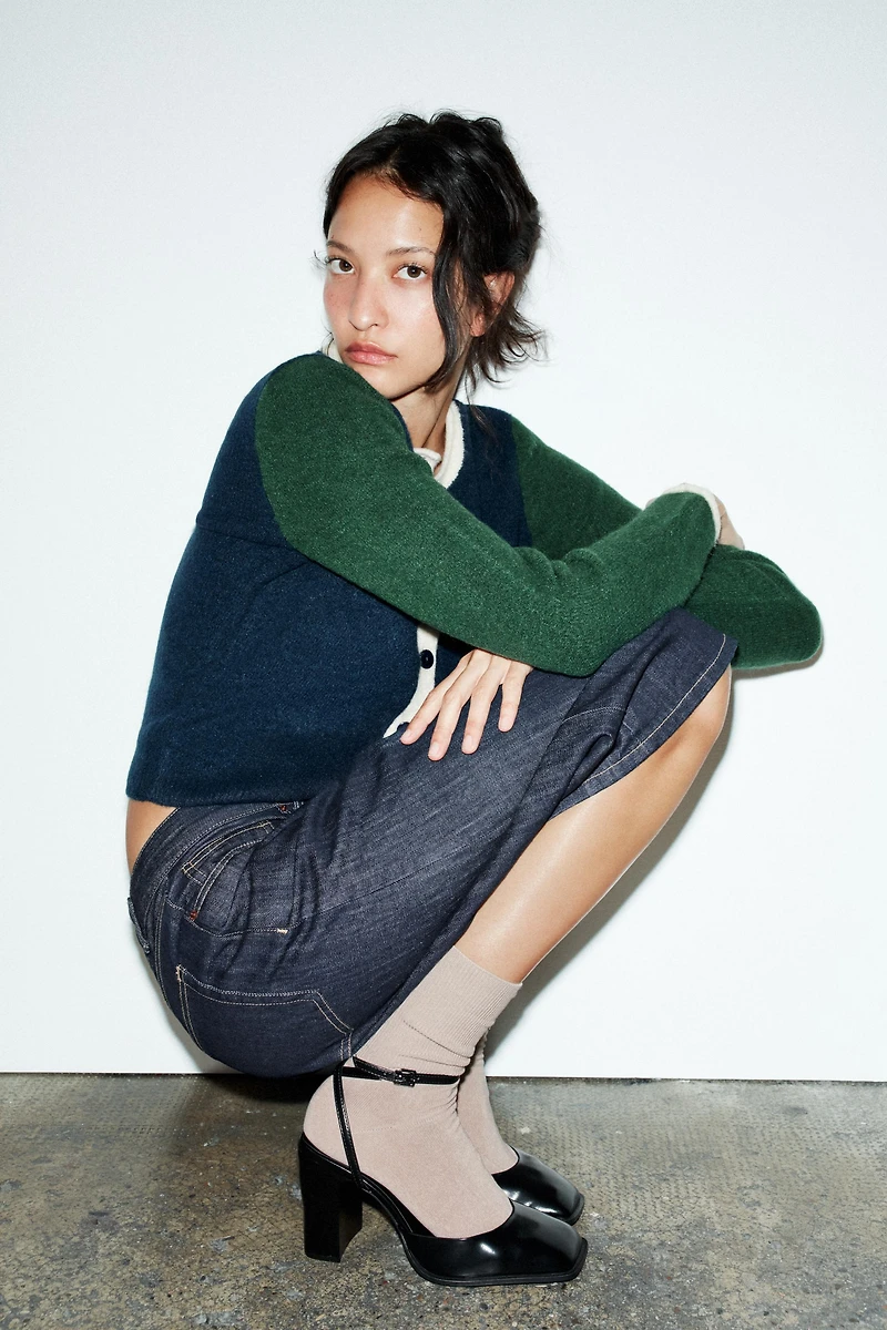 RIB HIGH SOCKS