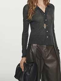 Cardigan 100 % laine - Studio