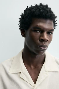 COTTON - LINEN SHIRT