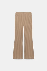 ZW COLLECTION STRIPED FLARE PANTS