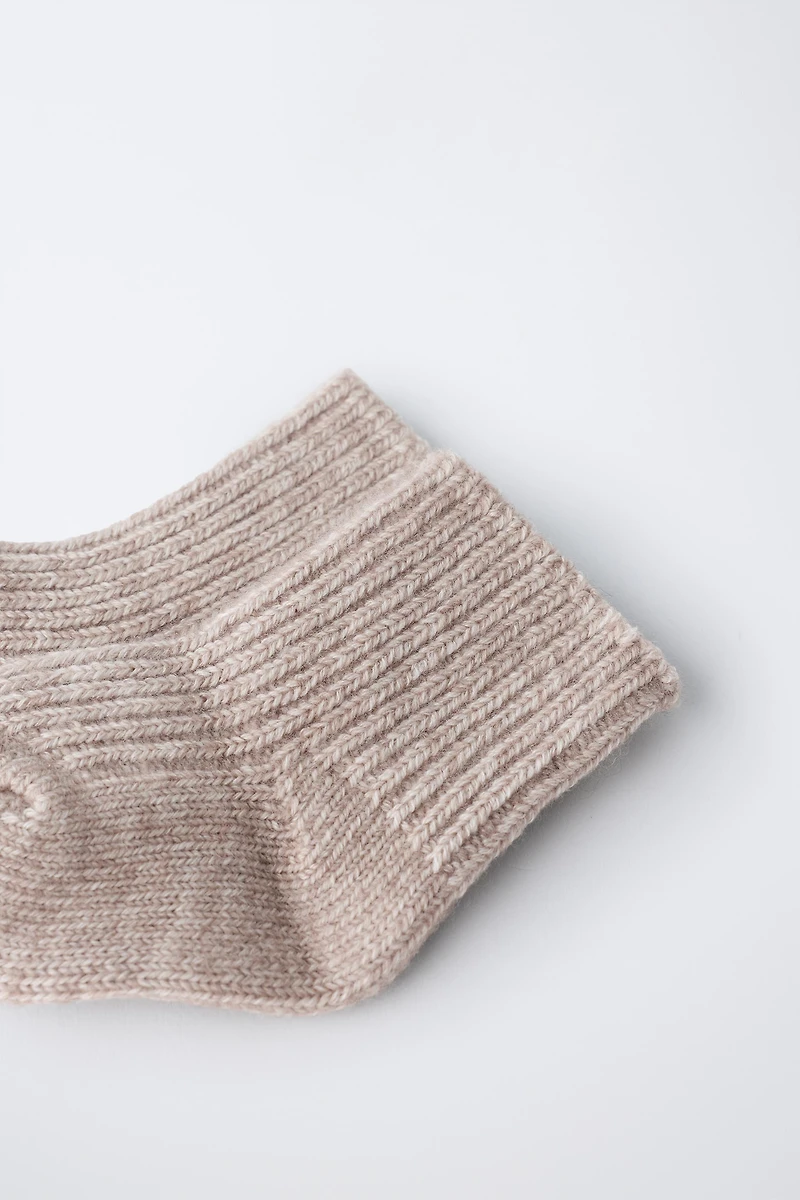 WOOL AND CASHMERE SOCKS