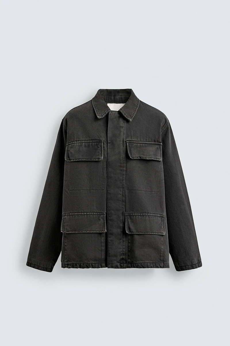 VESTE RELAXED FIT À POCHES