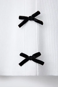 BOW KNIT VEST