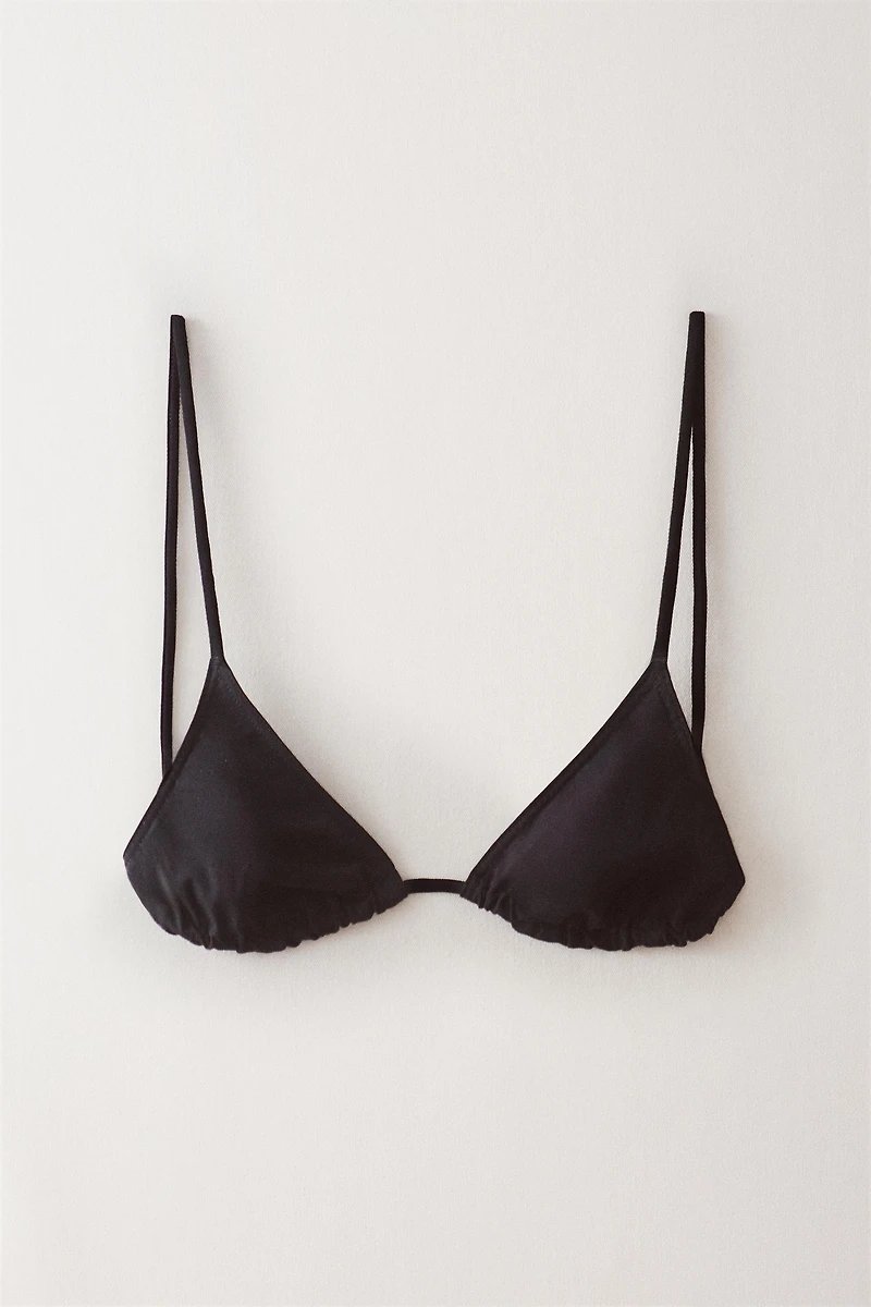 TRIANGLE BEACH BIKINI TOP