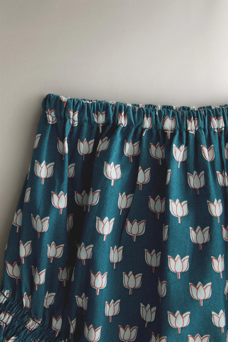 Kids' Floral Bloomers
