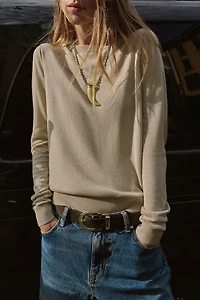 FINE KNIT SWEATER