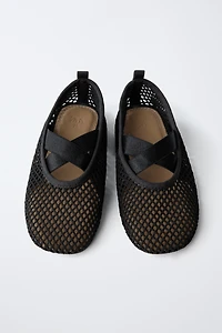 MESH BALLET FLATS
