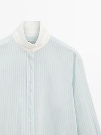 Shirt with contrast stripes - STUDIO