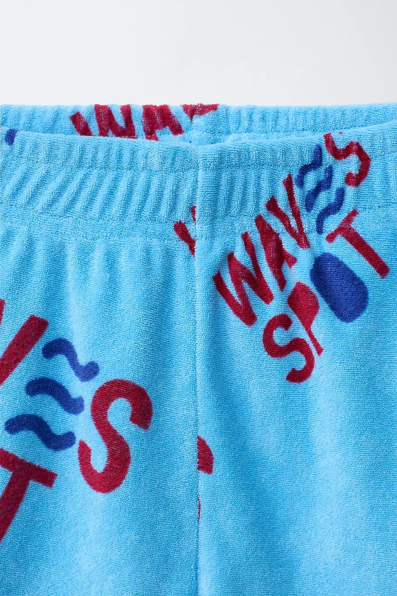 WAVE TERRY SHORTS